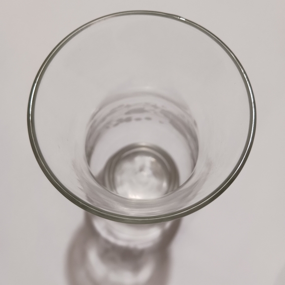 Ivy design Etched Glass Vase - Picture 4 of 4